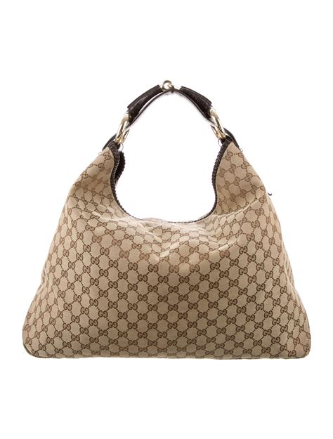 hobo gucci horsebit|Gucci large hobo handbags.